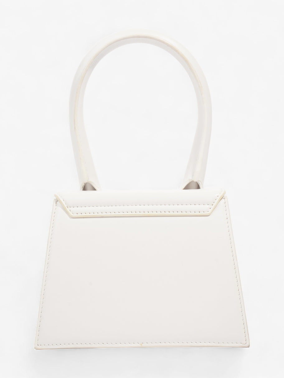 Jacquemus Le Chiquito Moyen White Leather Image 4