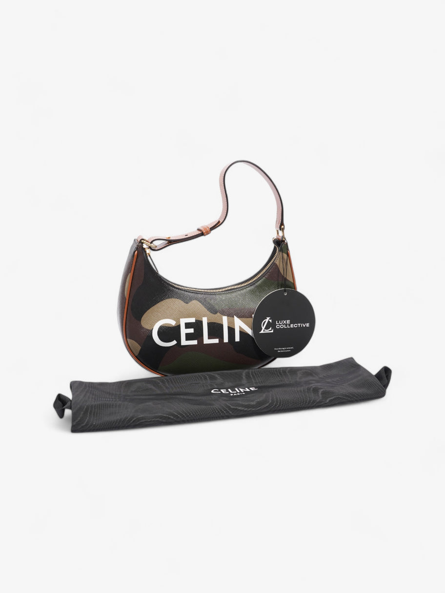 Celine Ava Bag Camouflage Coated Canvas Image 8