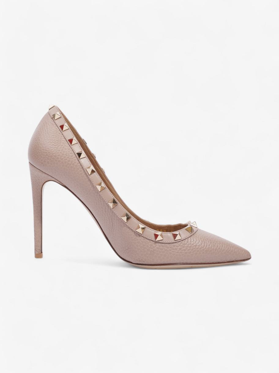 Valentino Rockstud Heels 100 Nude Leather EU 39 UK 6 Image 4