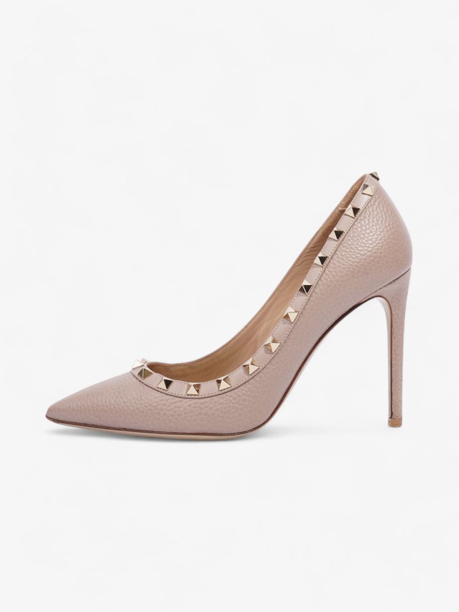 Valentino Rockstud Heels 100 Nude Leather EU 39 UK 6 Image 5