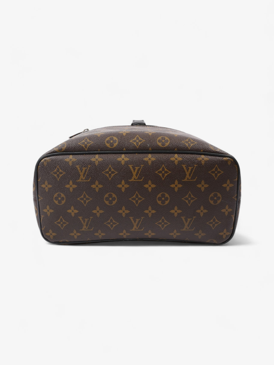 Louis Vuitton Macassar Backpack Black / Monogram Coated Canvas Image 6