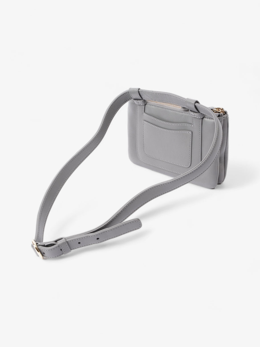 CC Belt Bag Grey Leather Image 4