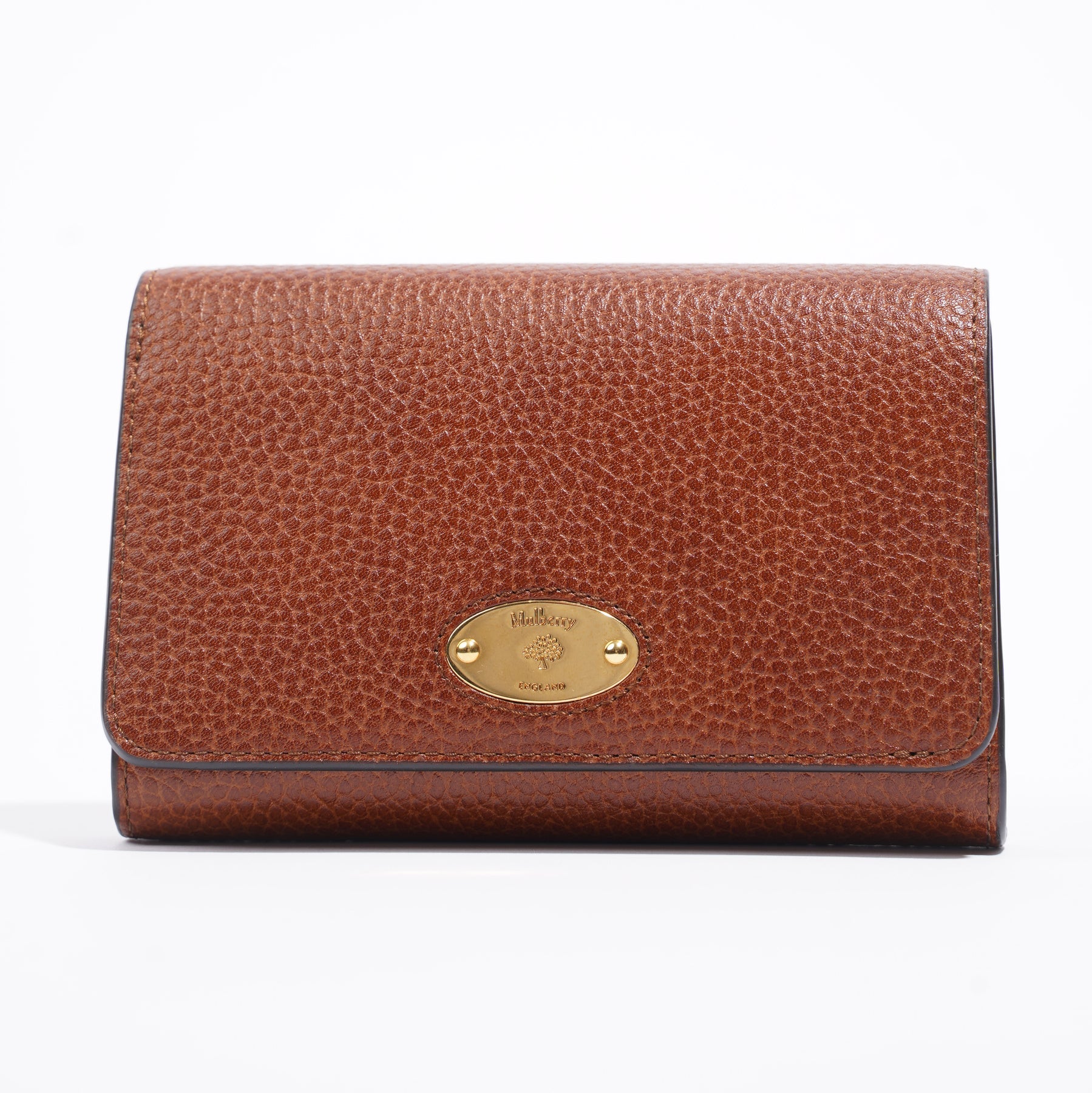 Mulberry Medium Continental French Purse In Oak Natural Grain Leather in  Brown | Lyst
