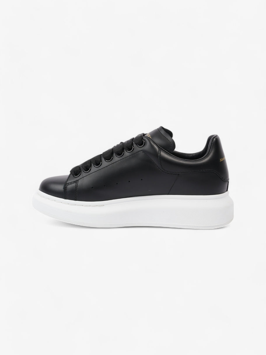 Alexander McQueen Oversized Sneakers Black Leather EU 37.5 UK 4.5 Image 3