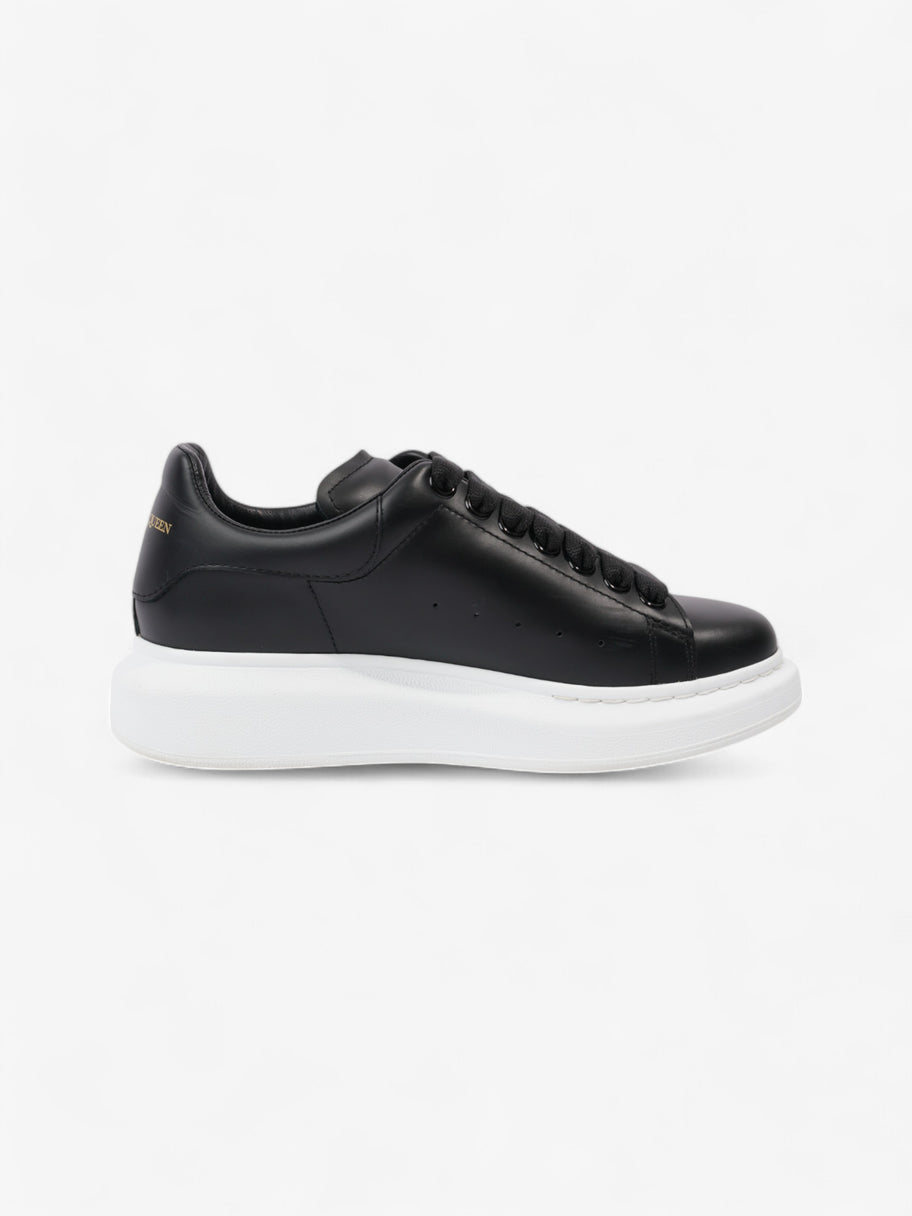 Alexander McQueen Oversized Sneakers Black Leather EU 37.5 UK 4.5 Image 4