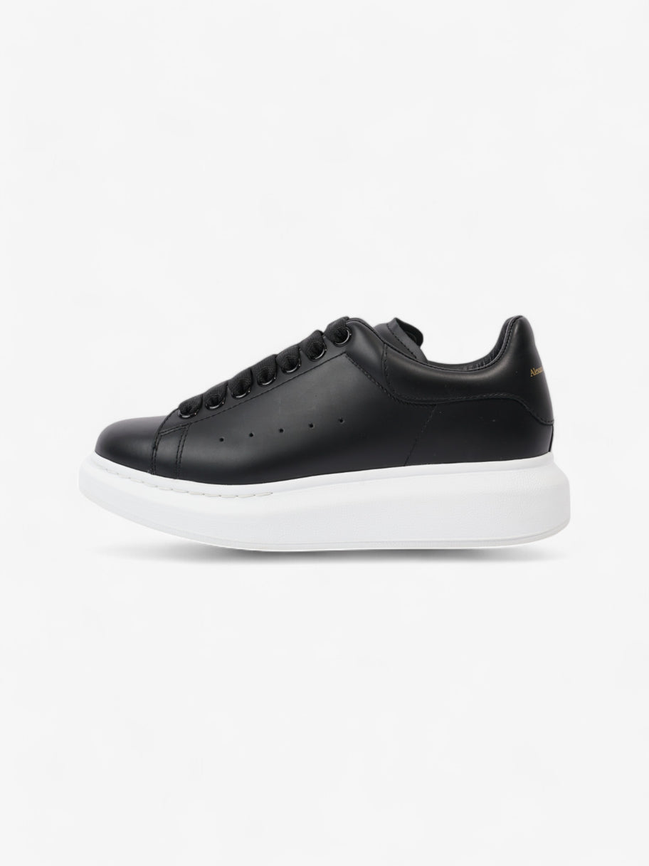 Alexander McQueen Oversized Sneakers Black Leather EU 37.5 UK 4.5 Image 5