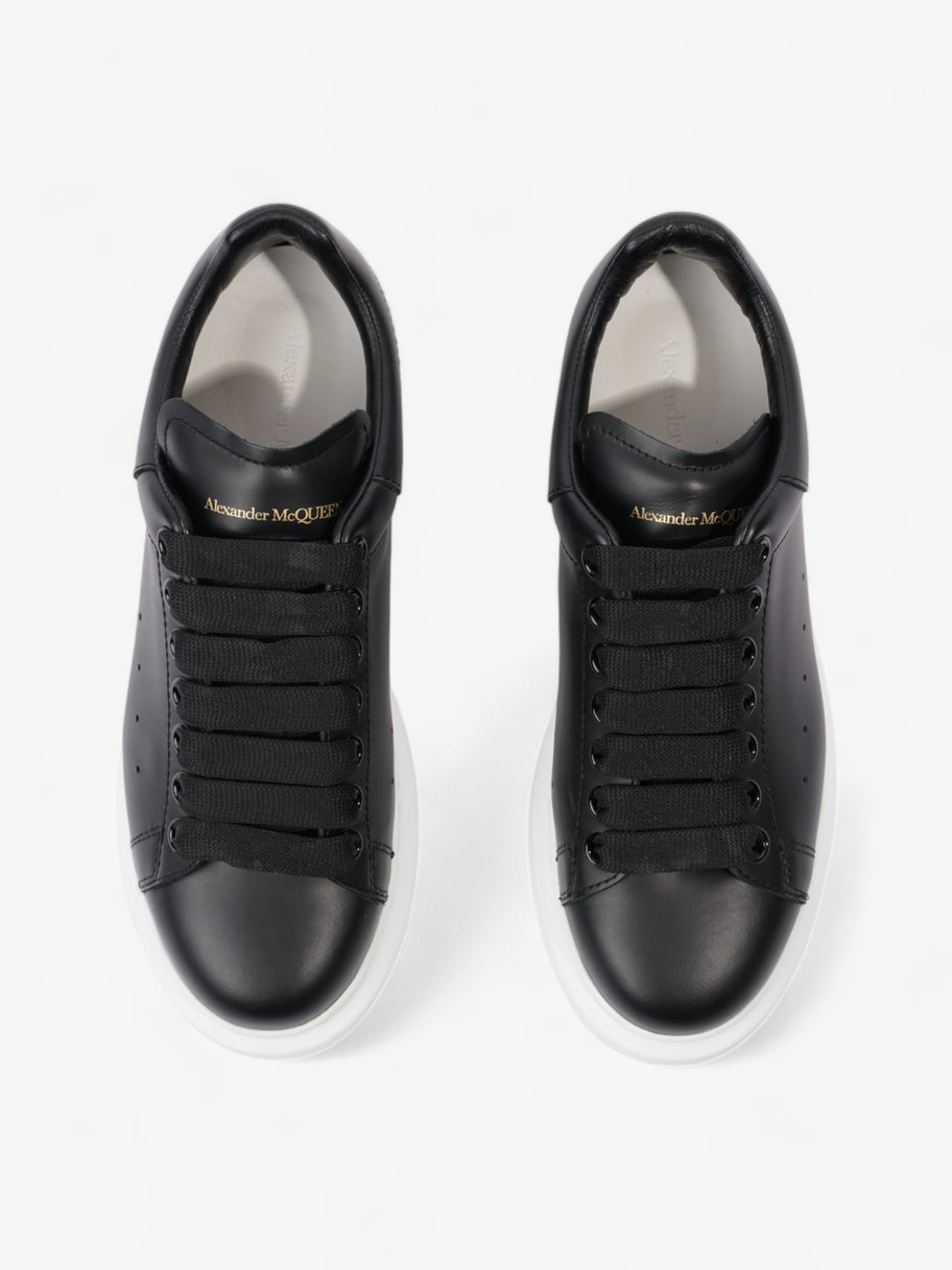 Alexander McQueen Oversized Sneakers Black Leather EU 37.5 UK 4.5 Image 8