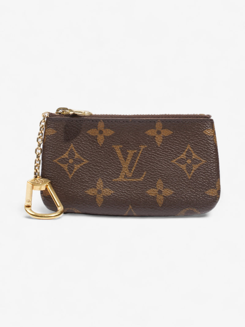  Louis Vuitton Key Pouch Monogram Coated Canvas