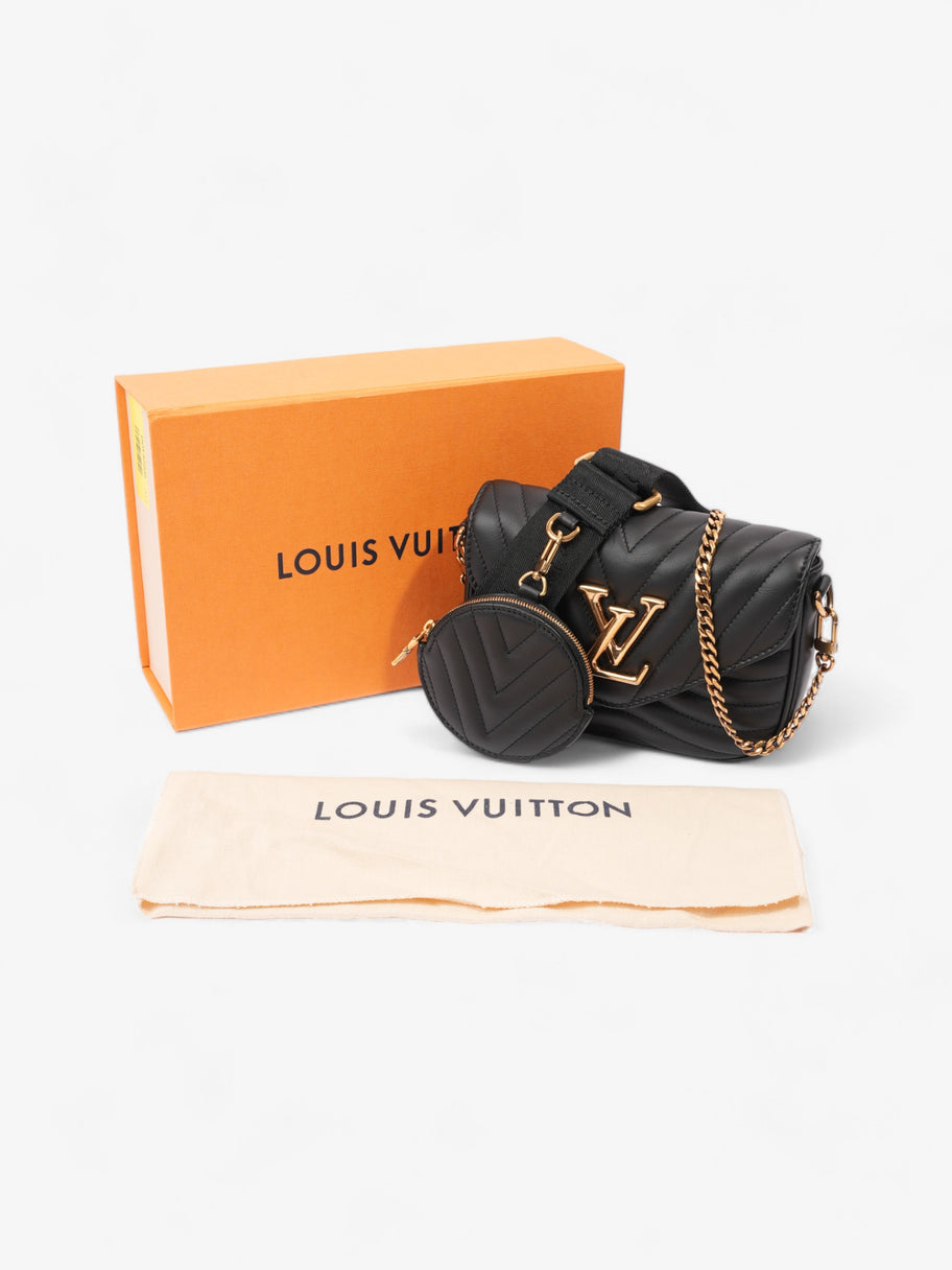 Louis Vuitton New Wave Multi-Pochette Black Leather Image 11