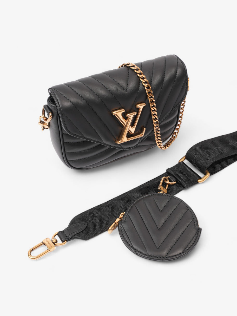 Louis Vuitton New Wave Multi-Pochette Black Leather Image 7