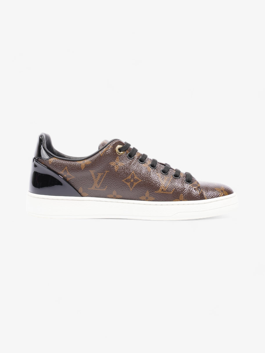 Frontrow Sneakers Brown Monogram / Black Leather EU 37 UK 4 Image 4