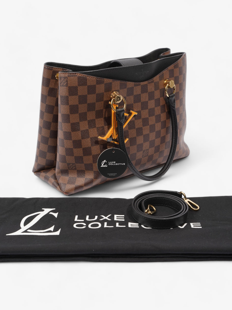 Louis Vuitton Riverside Tote Damier Ebene Coated Canvas Image 12