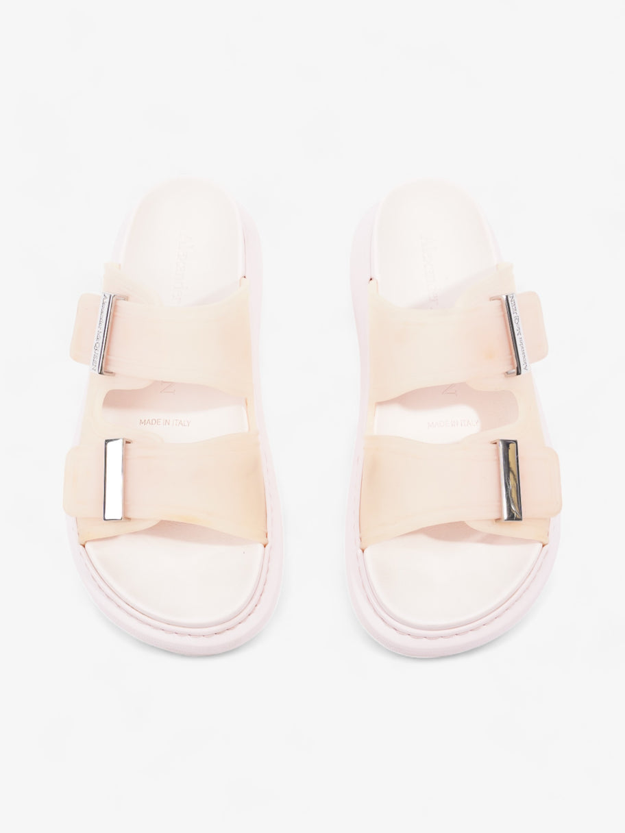 Alexander McQueen Hybrid Buckle Slides Pink Rubber EU 36 UK 3 Image 8