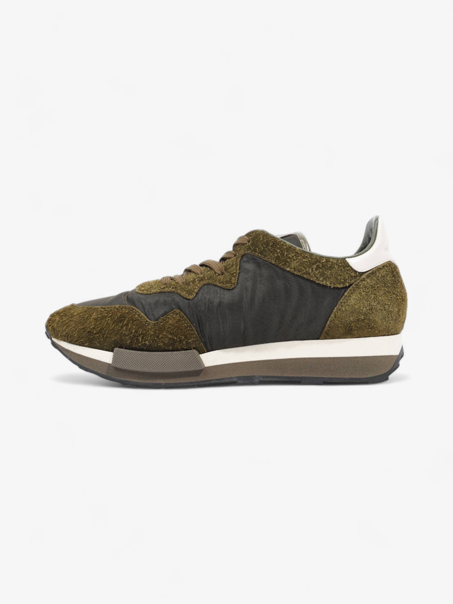 Moncler Herald Khaki / Black Suede EU 41 UK 7 Image 3