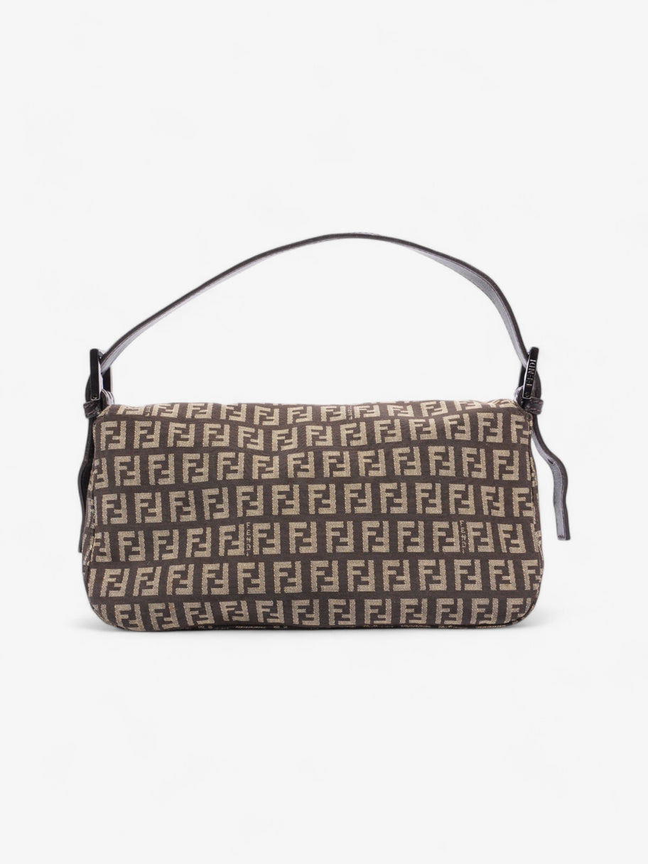 Fendi Baguette Brown / Beige Canvas Image 4