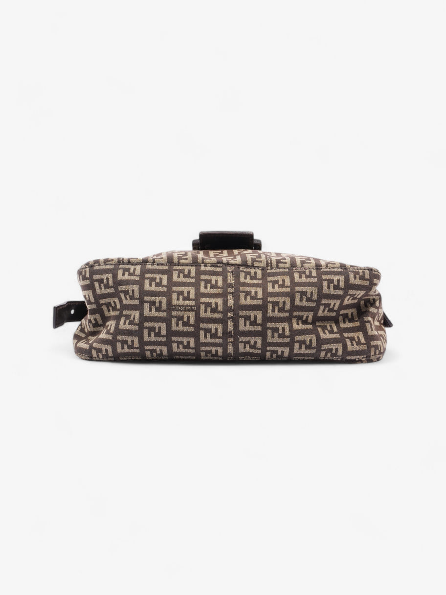 Fendi Baguette Brown / Beige Canvas Image 6