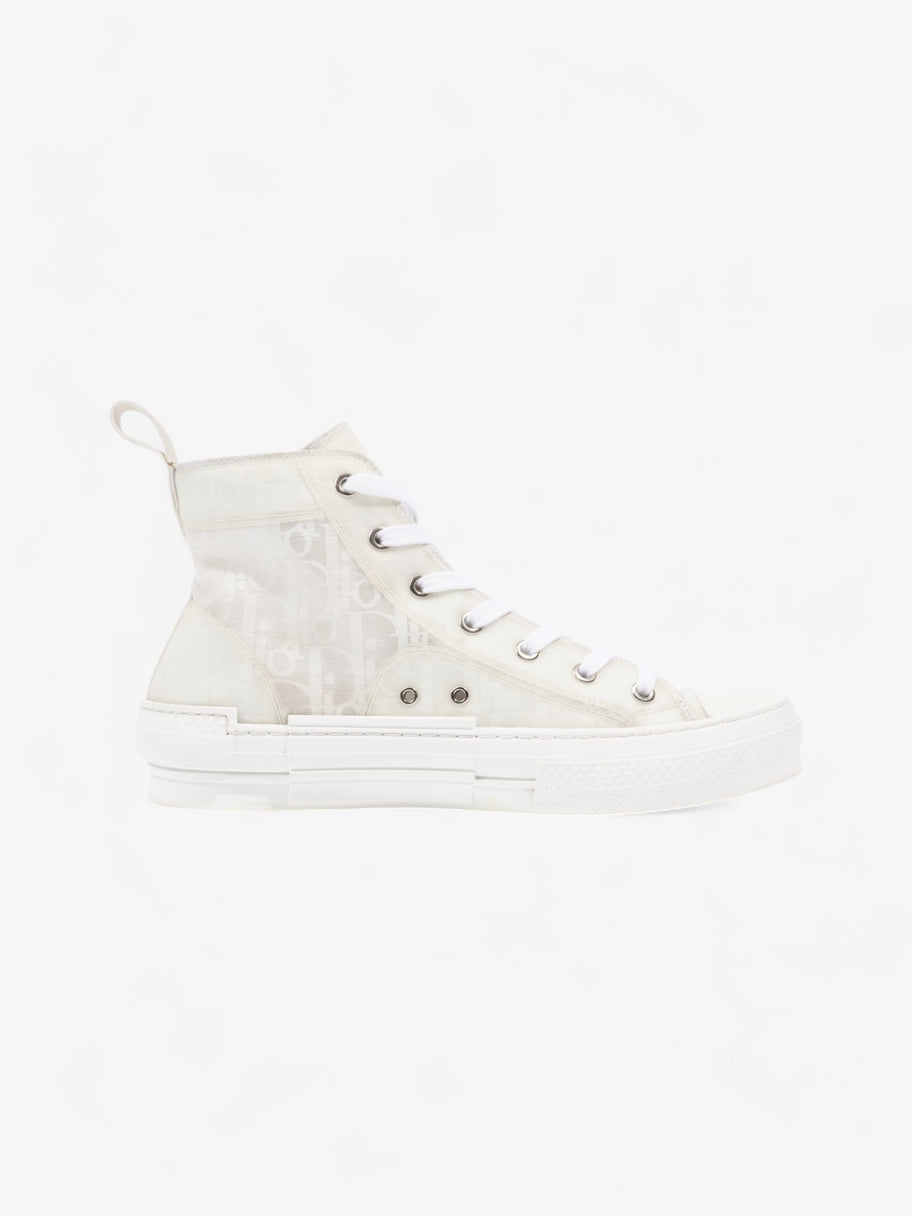 Christian Dior B23 High Top White Canvas EU 40 UK 7 Image 4