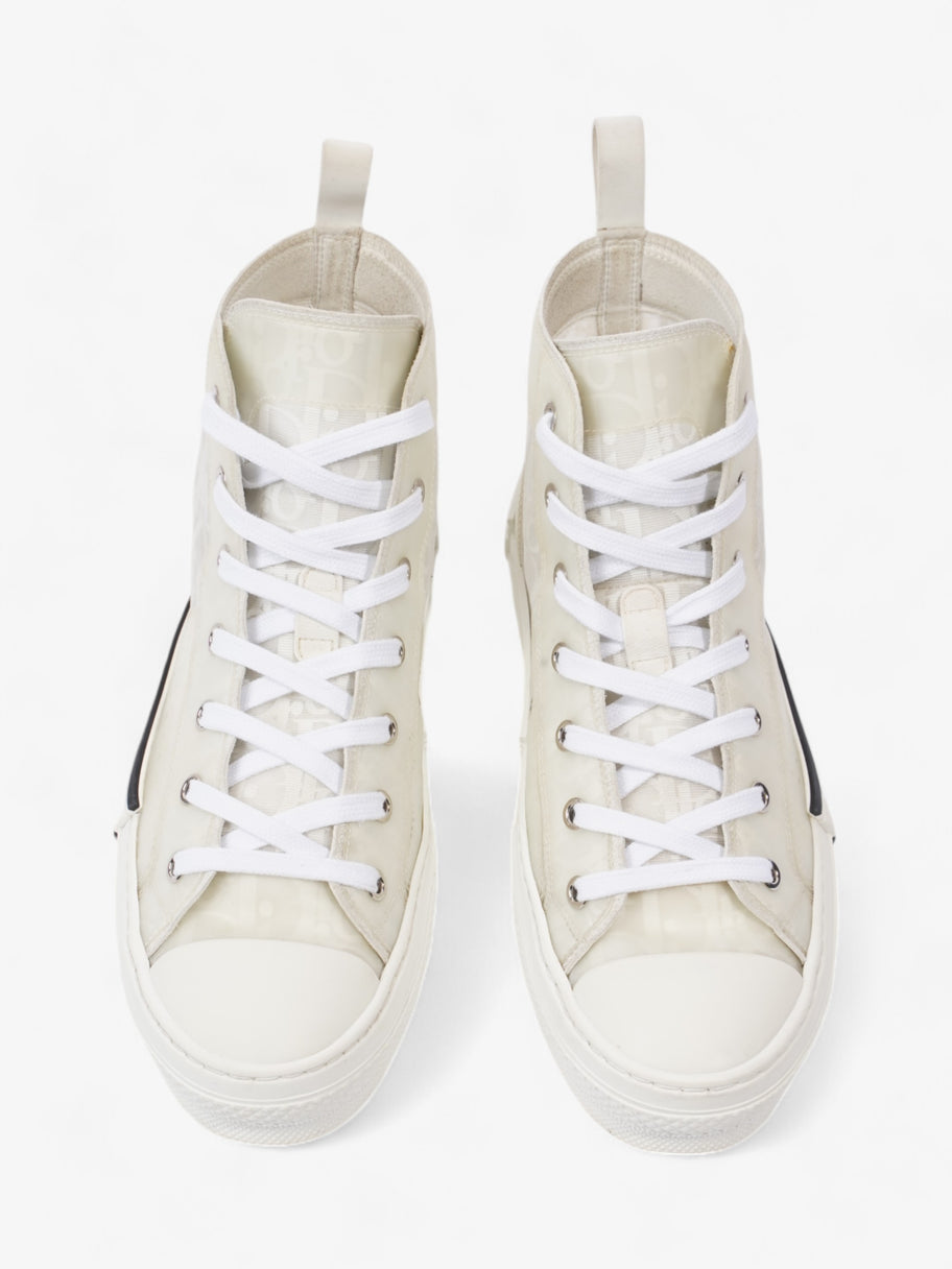 Christian Dior B23 High Top White Canvas EU 40 UK 7 Image 8