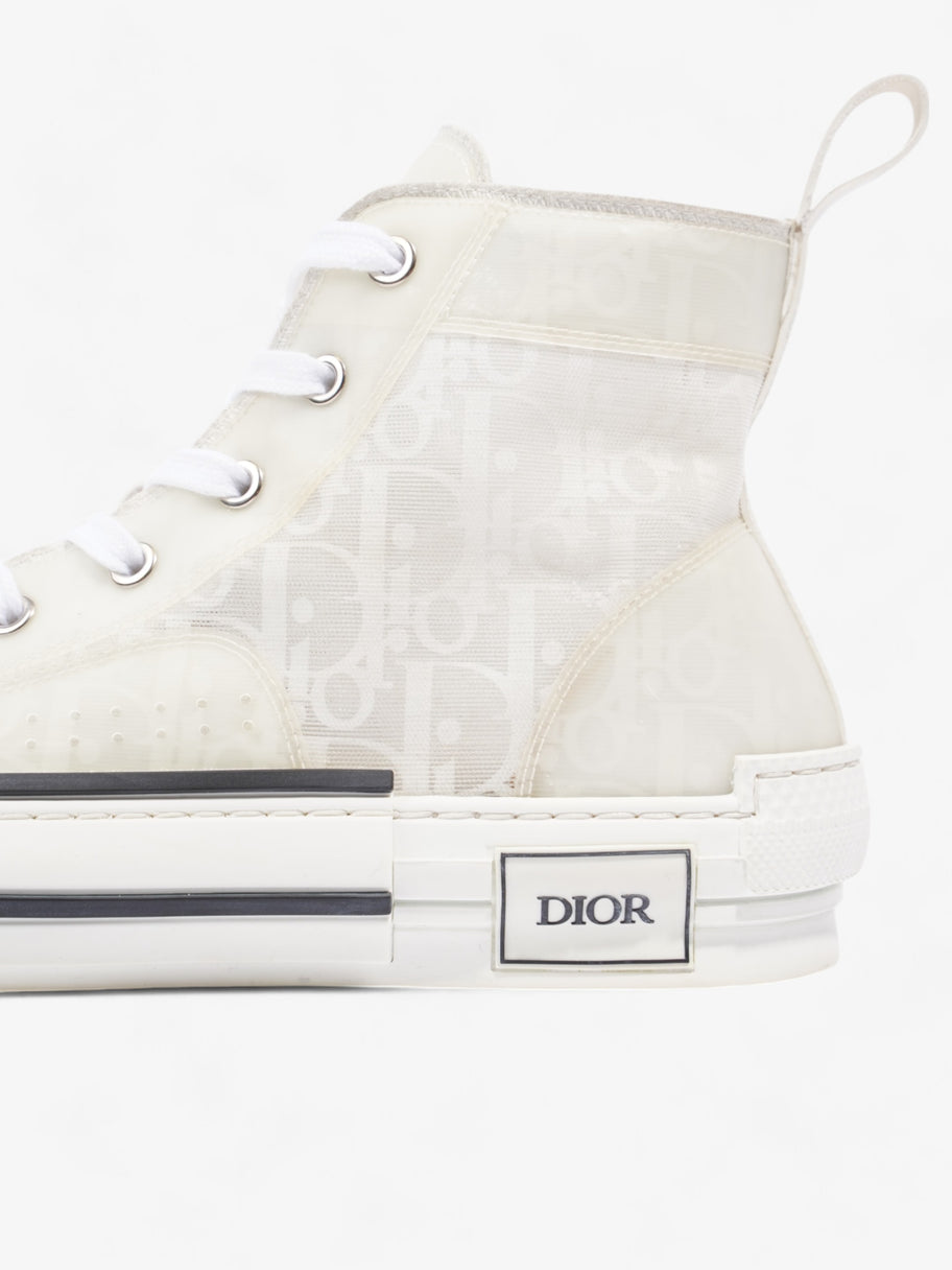 Christian Dior B23 High Top White Canvas EU 40 UK 7 Image 9