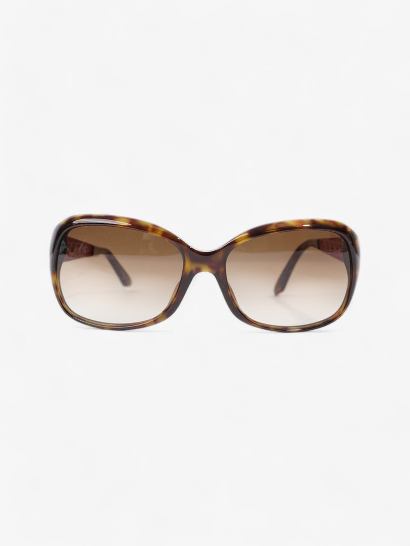  Christian Dior Dior Coquette 2 Sunglasses Tortoise Shell / Red Acetate 130mm