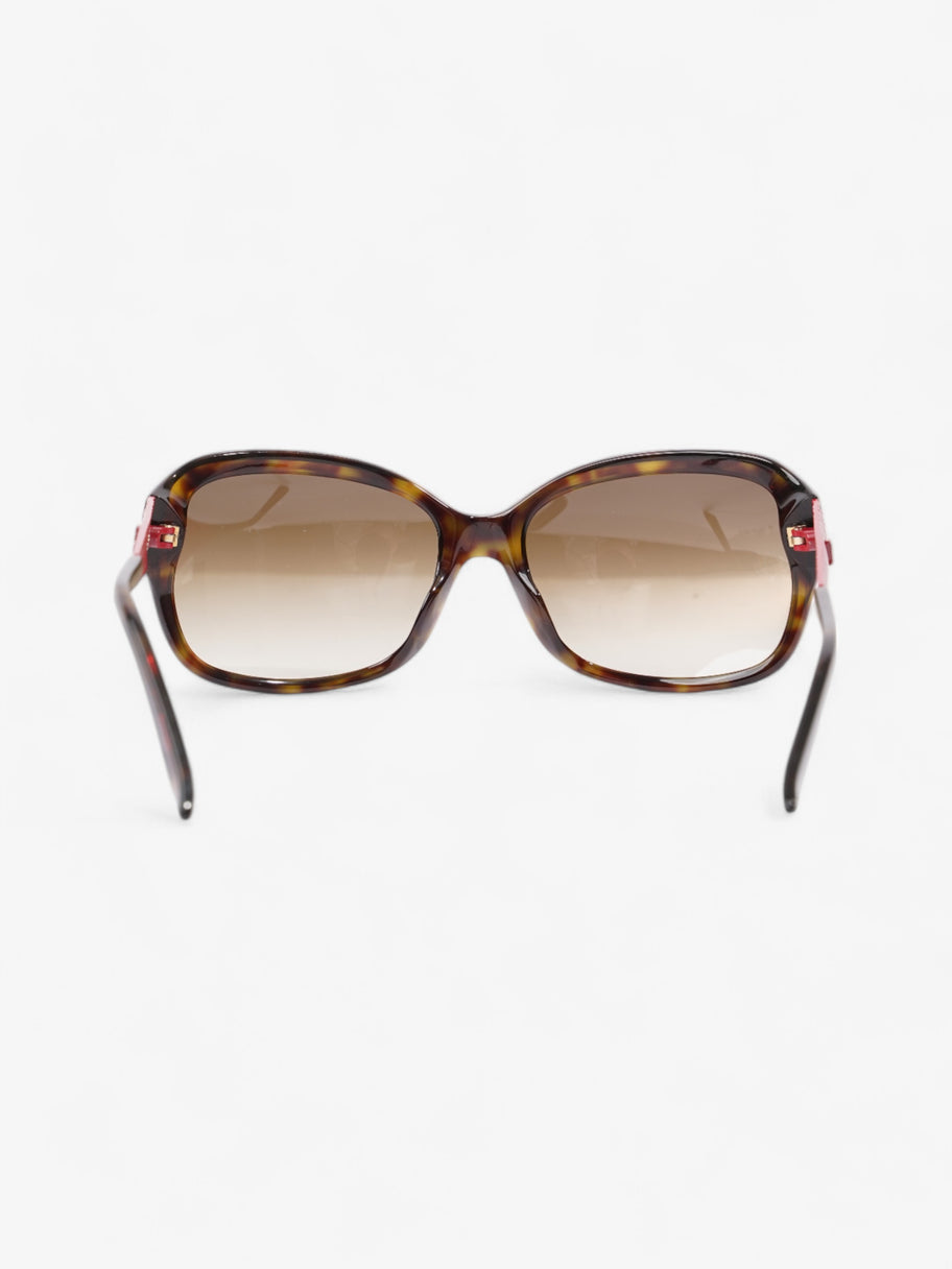 Christian Dior Dior Coquette 2 Sunglasses Tortoise Shell / Red Acetate 130mm Image 3