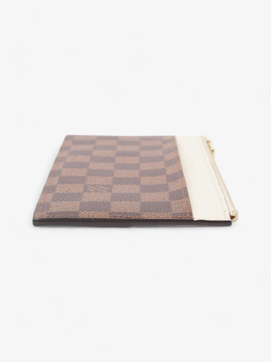 Louis Vuitton Slim Purse Damier Ebene / Cream Canvas Image 2