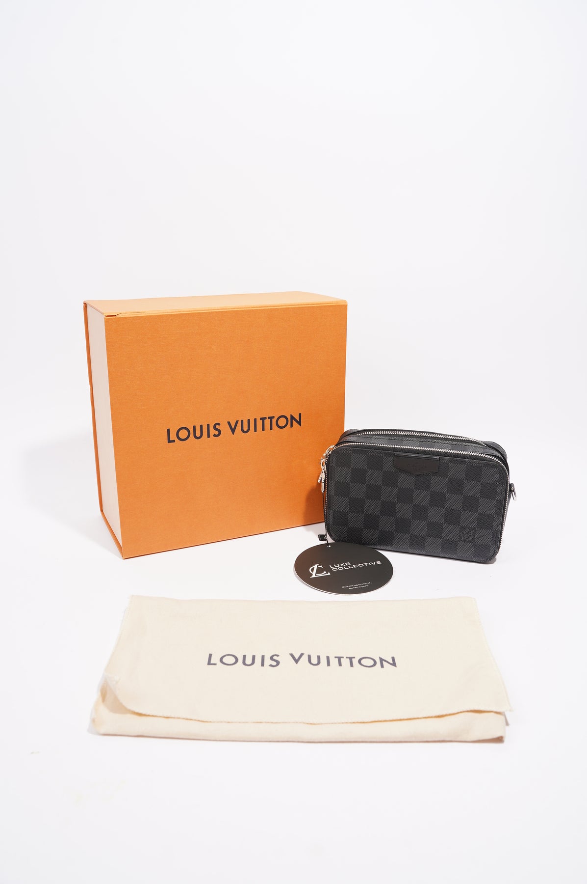 Louis Vuitton Mens Wearable Wallet Damier Graphite – Luxe Collective