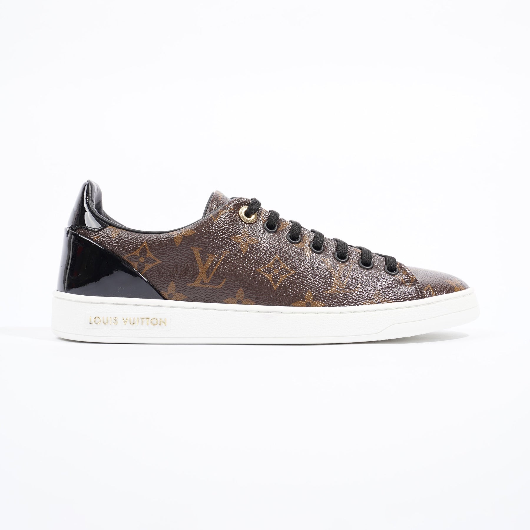 Louis Vuitton, Shoes, Authentic Louis Vuitton Excellent Cond Front Row  Sneakers W Lv Print