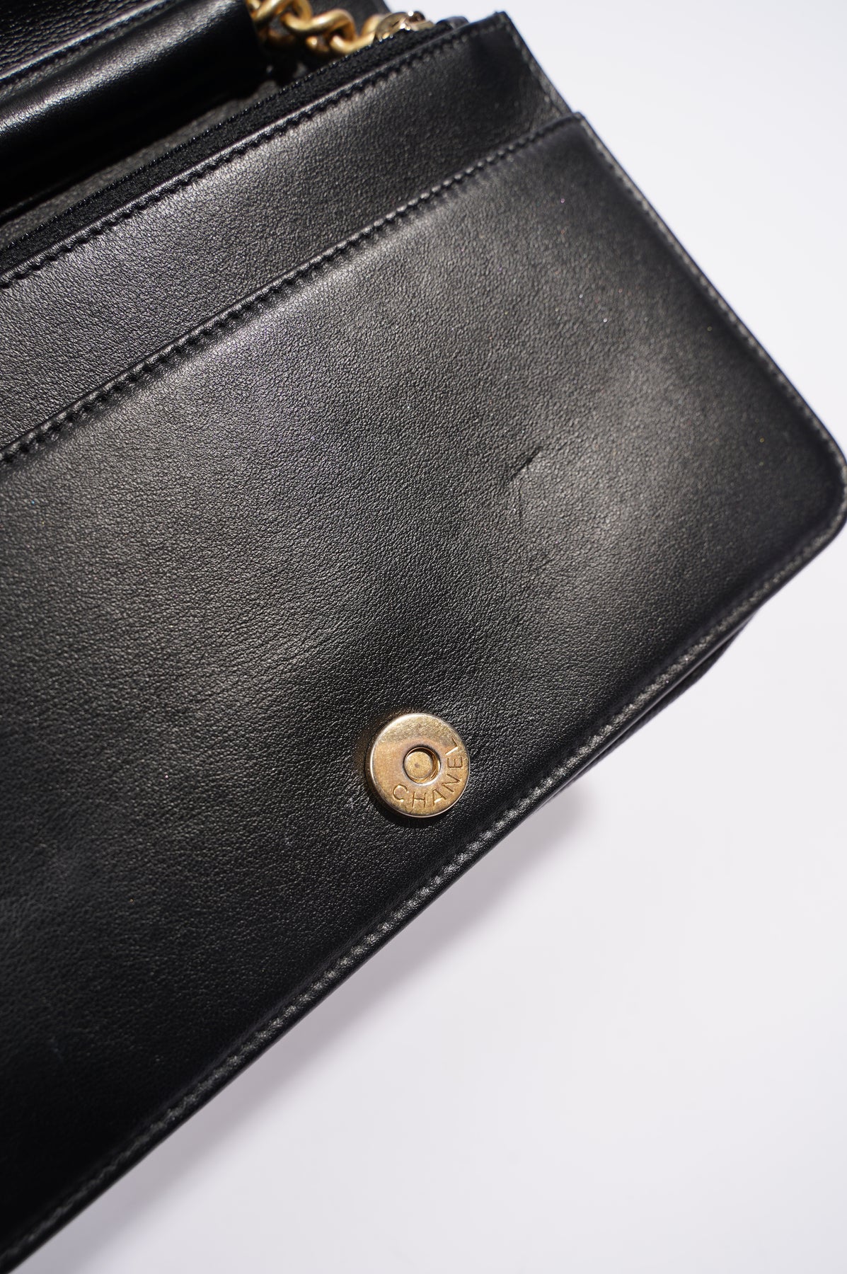 CHANEL Caviar WOC Wallet On Chain Black Shoulder Crossbody Bag at 1stDibs