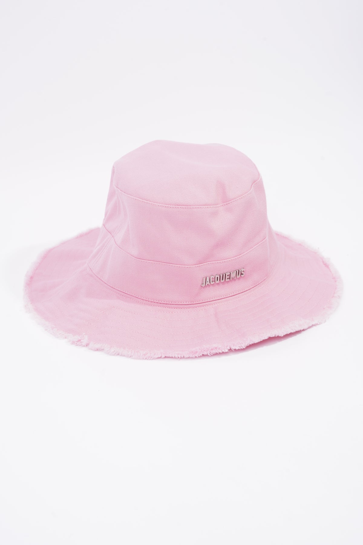 Jacquemus Womens Le Bob Hat Pink Cotton 58 – Luxe Collective