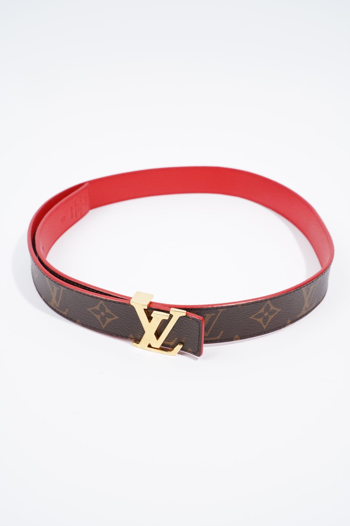 Louis Vuitton LV Diamond Reversible Belt Monogram Canvas, LV Women