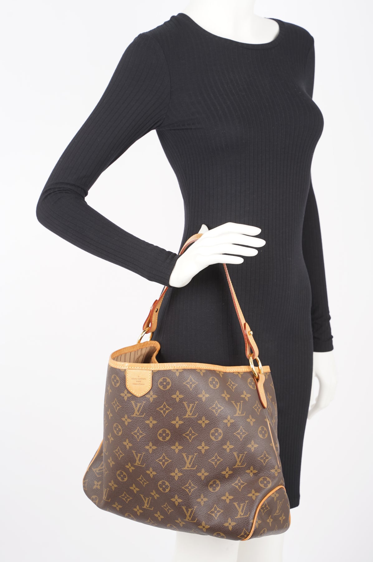 Louis Vuitton Estrela Handbag Monogram Canvas GM Brown 726371