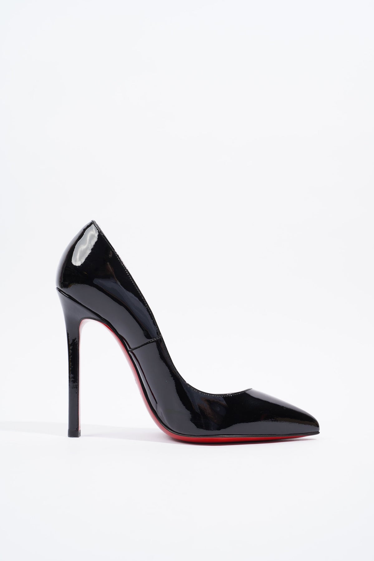 Christian Louboutin Womens So Kate Patent Black EU 37.5 / UK