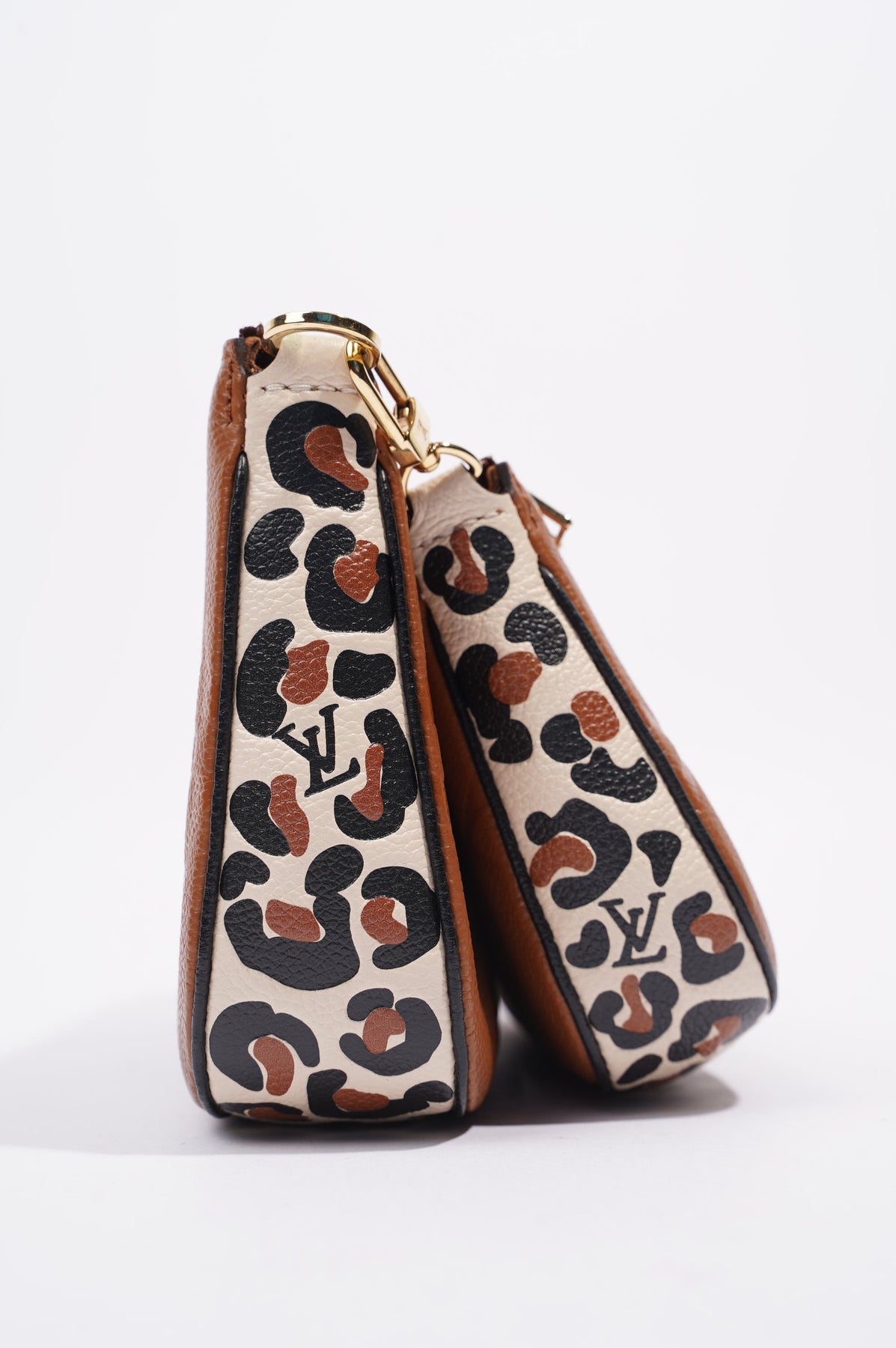 Louis Vuitton Womens Multi Pochette Accessoires Tan / Leopard – Luxe  Collective