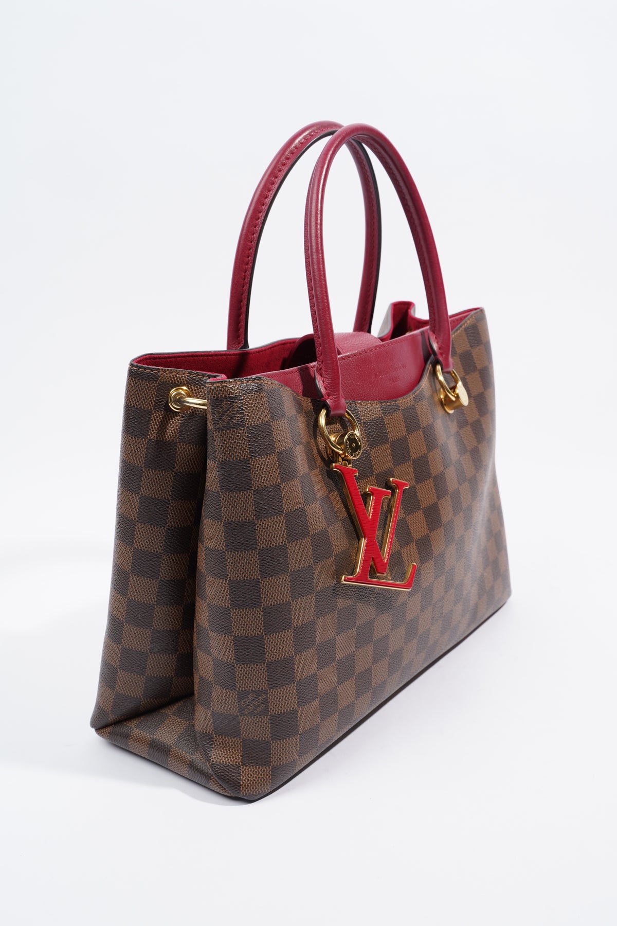 Louis Vuitton LV Riverside Handbag Damier Brown 236309171