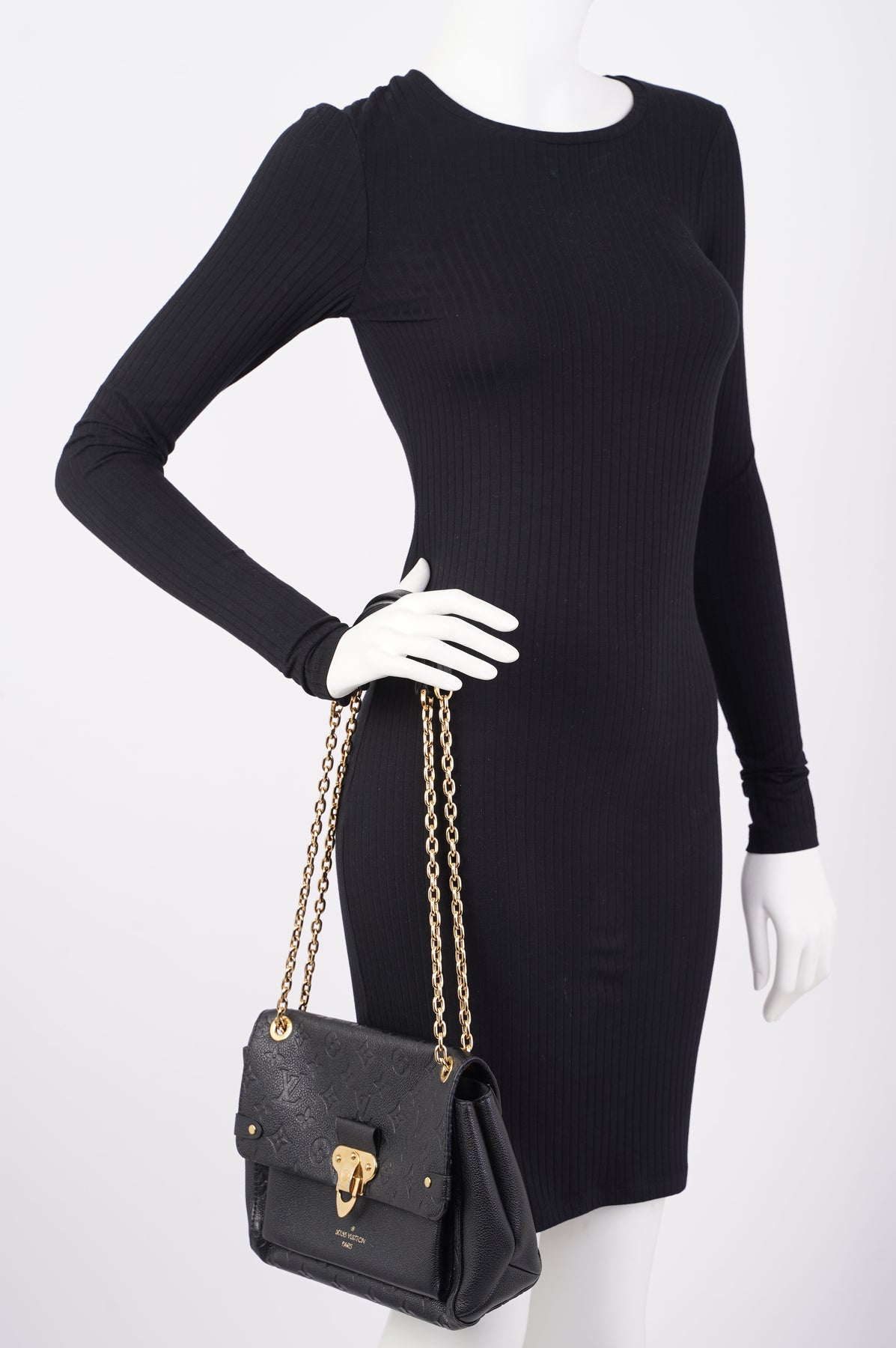 Louis Vuitton Womens Vavin Bag Black Leather PM ref.1005682 - Joli