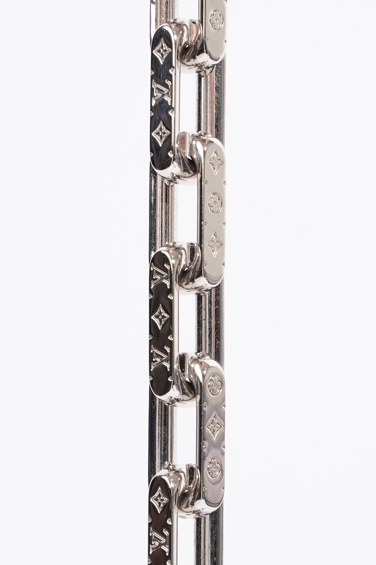 Louis Vuitton Monogram Chain Bracelet Base Metal L – Luxe Collective