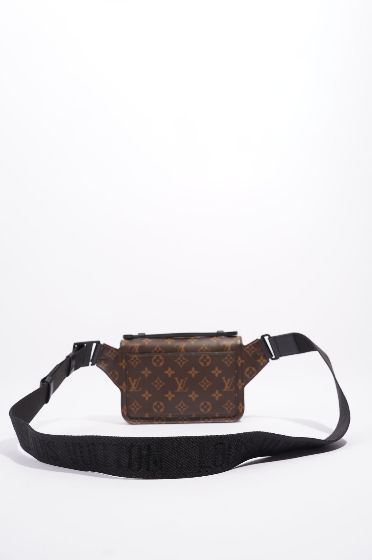 Louis Vuitton S Lock Belt Pouch Monogram MM Brown in Canvas