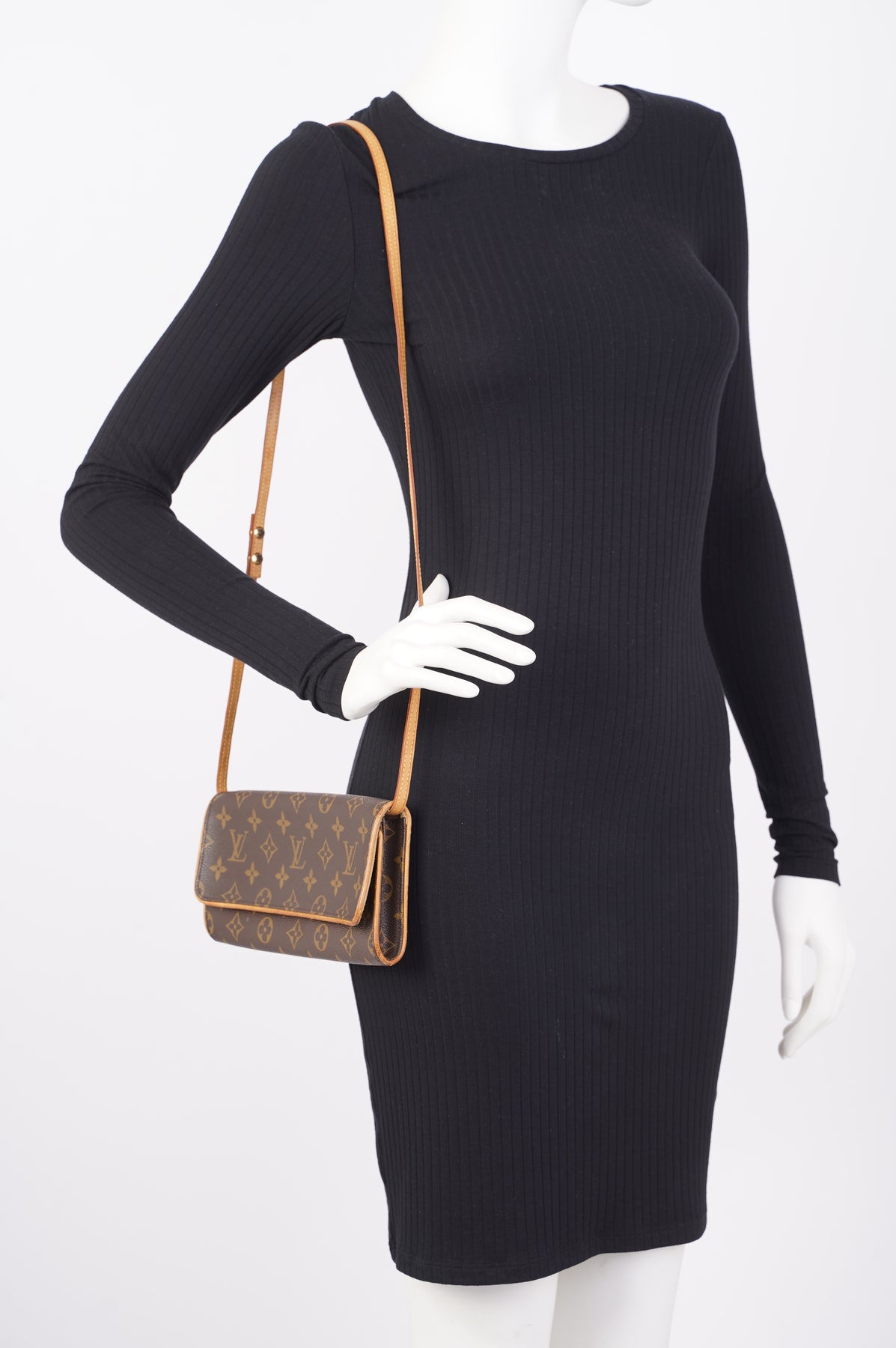 Louis Vuitton Pochette Twin Gm_ Monogram Canvas Shoulder Bag