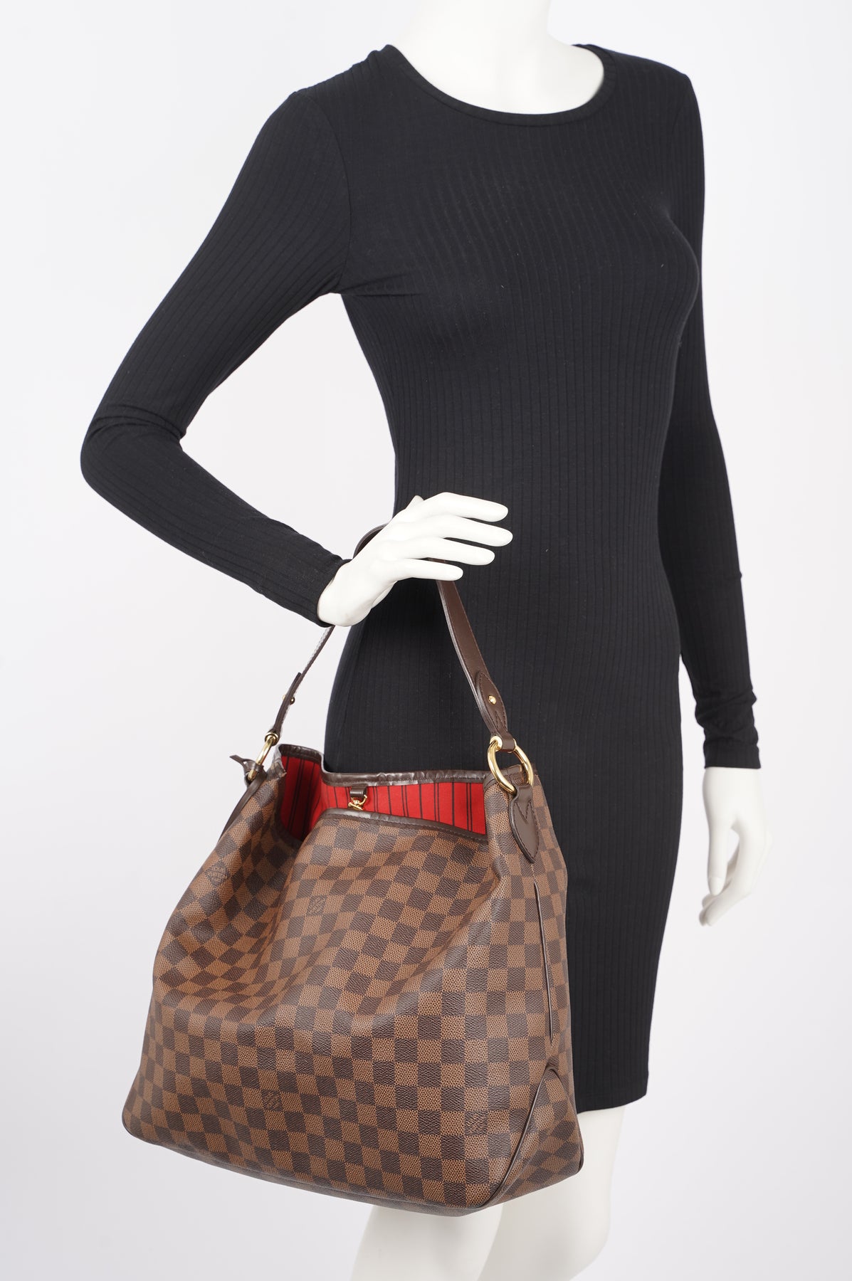 Louis Vuitton Womens Delightful Damier Ebene PM – Luxe Collective