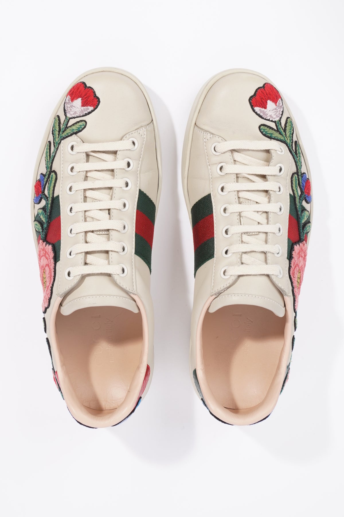 Gucci ace deals floral mens