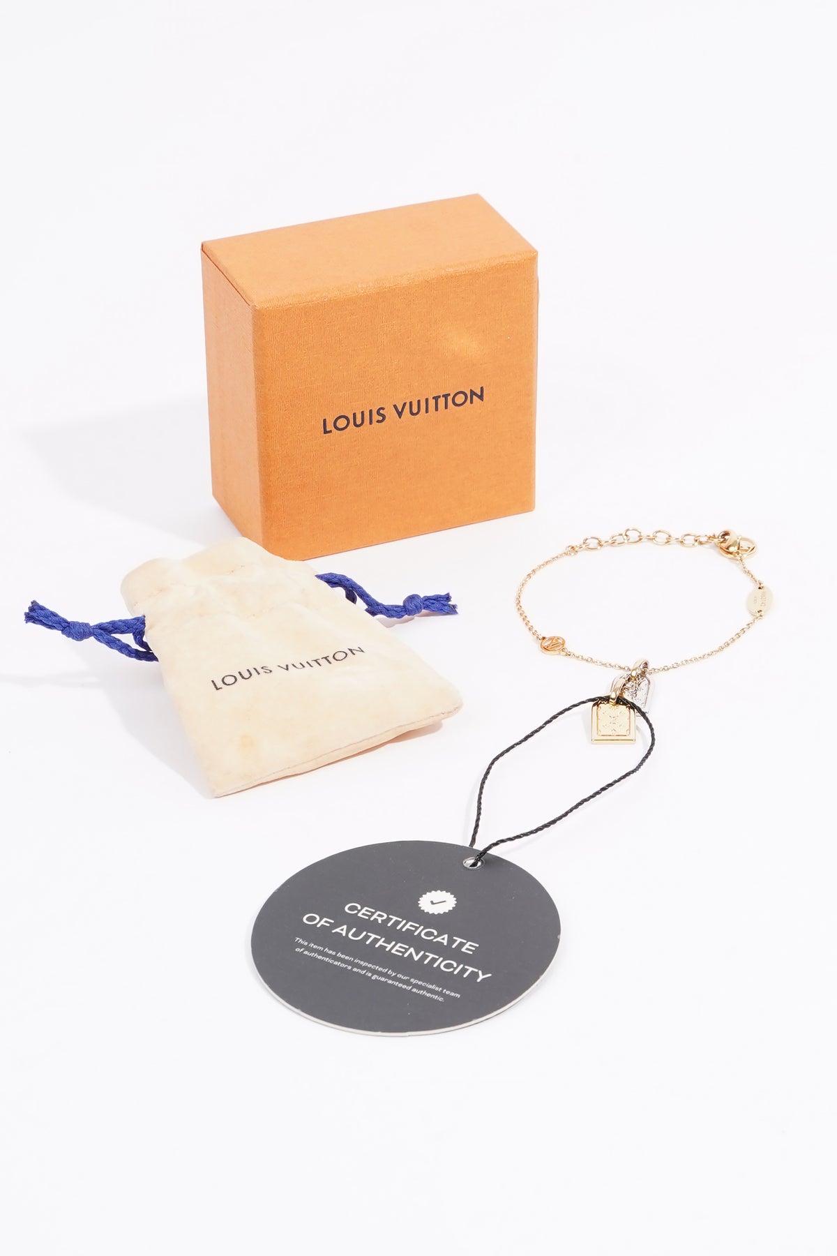 Louis Vuitton Nanogram Bracelet Gold Gold Plated OS – Luxe Collective