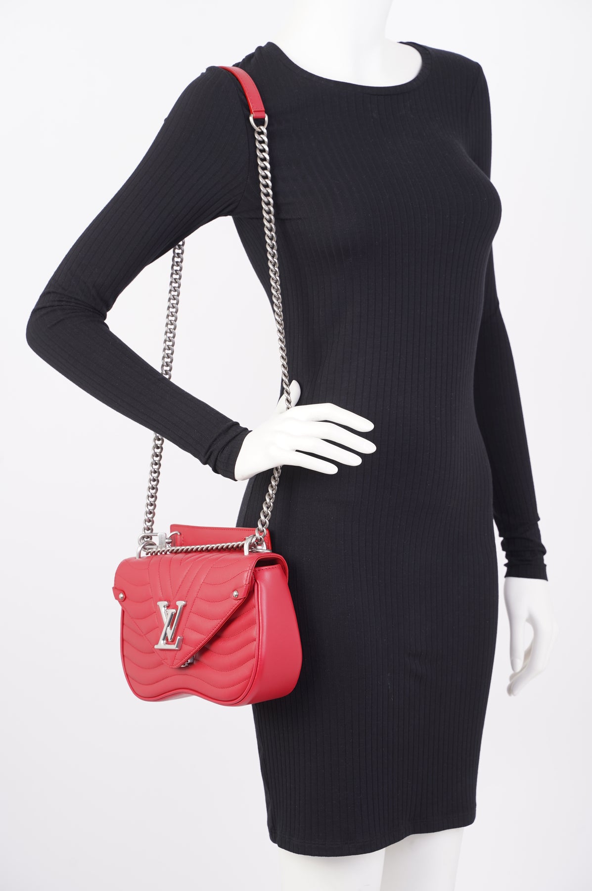 Louis Vuitton, Bags, Louis Vuitton New Wave Banana Bag White Leather Belt  Bag