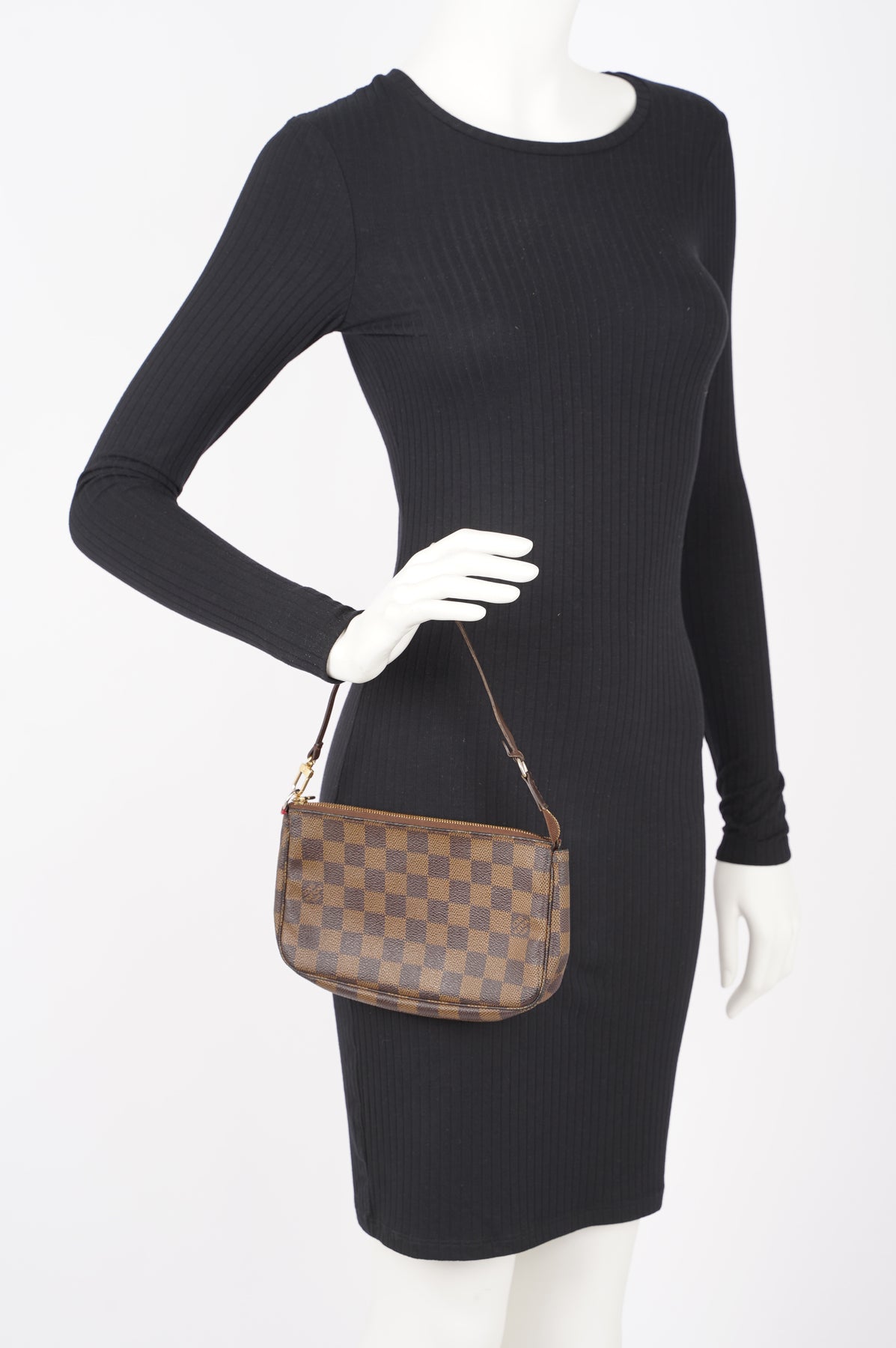 Louis Vuitton Womens Pochette Accessoire Damier Ebene – Luxe
