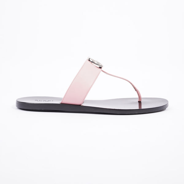 Gucci flip hot sale flop pink