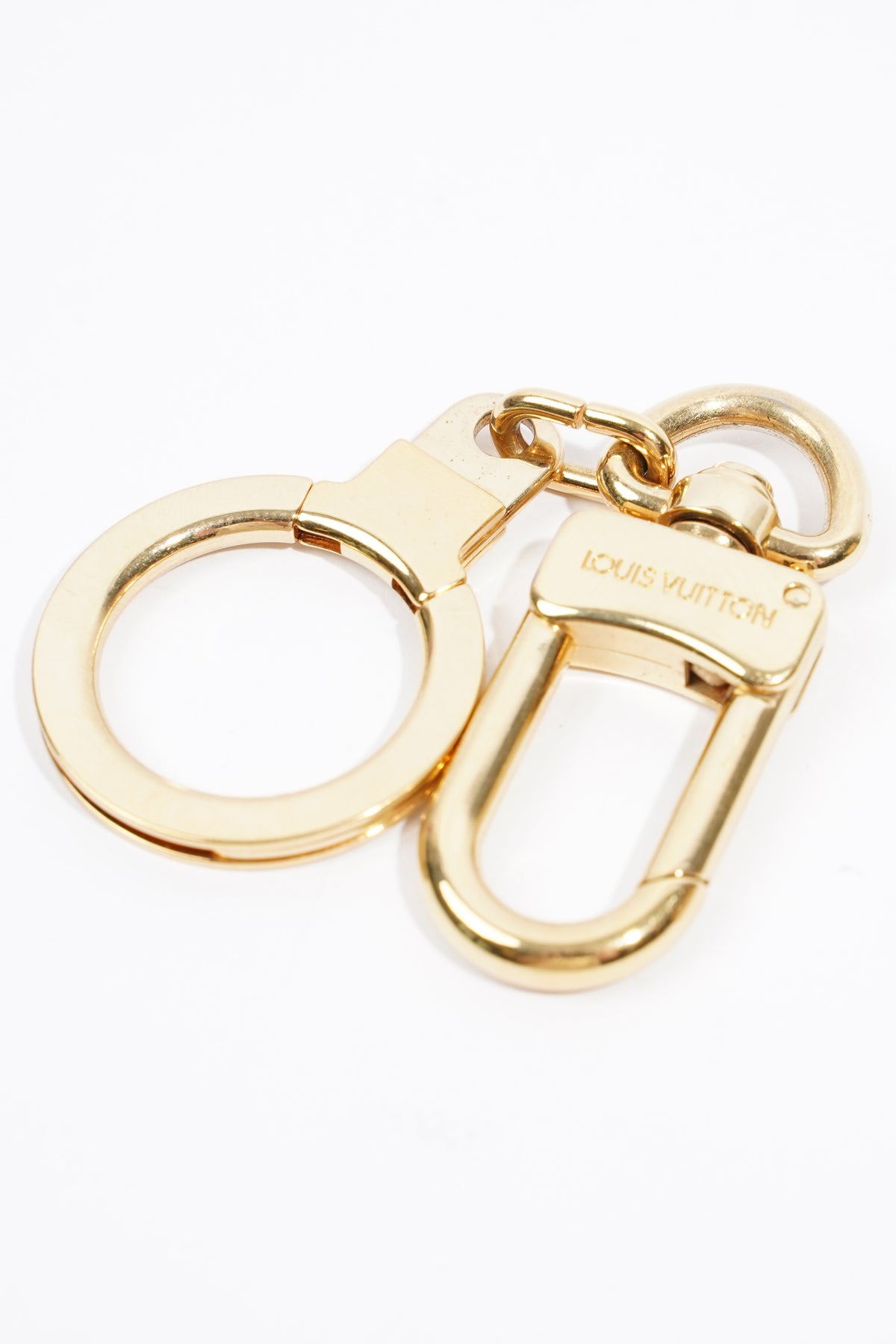 Louis Vuitton Key Chain Pochette Strap Extender in Golden Brass - SOLD