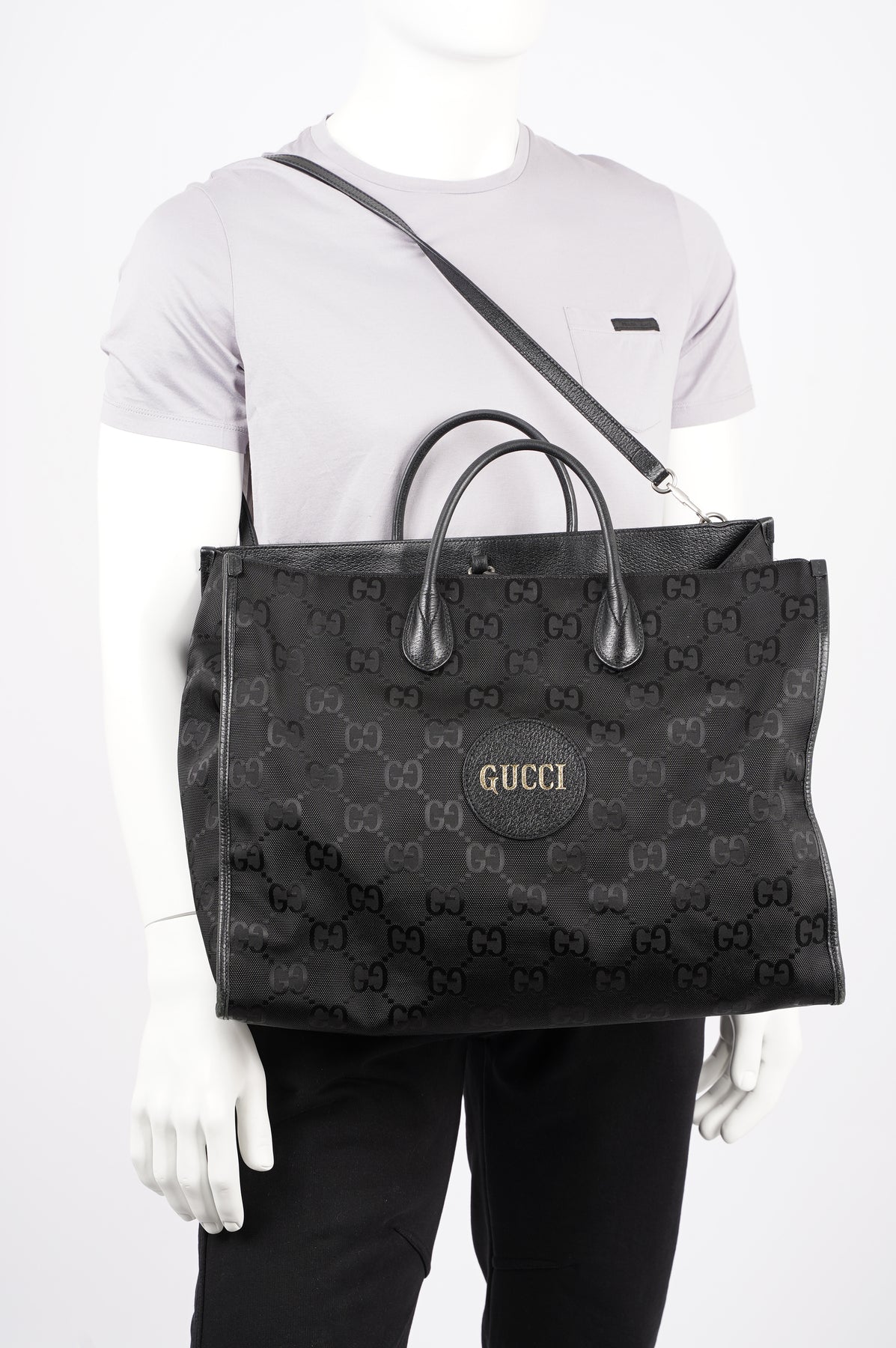 Gucci Mens Off The Grid Tote Bag Black Luxe Collective