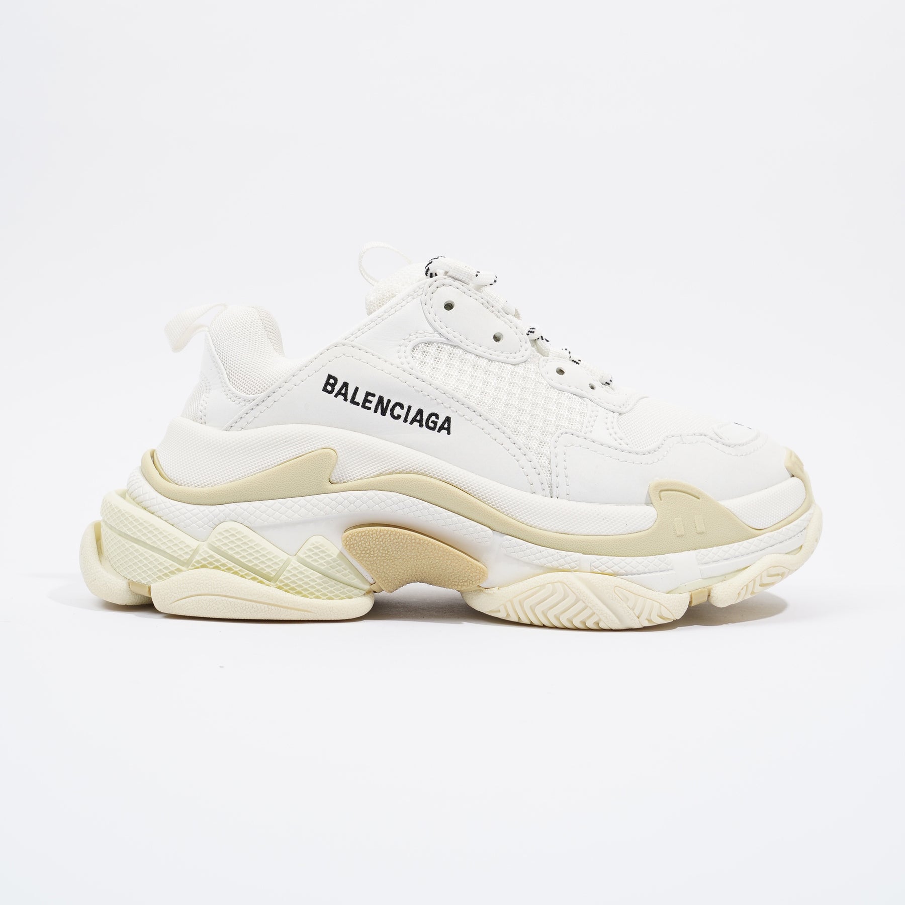 Balenciaga triple cheap s white 37