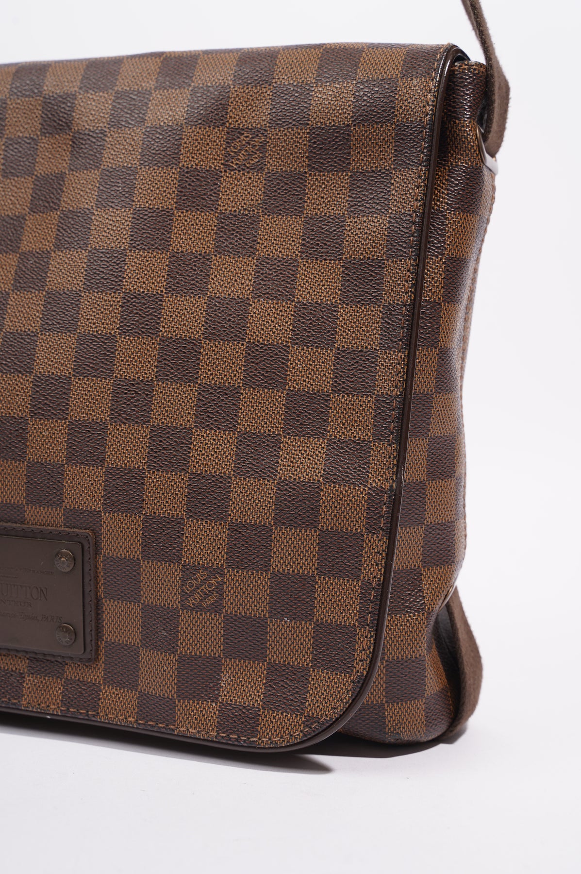 Louis Vuitton Damier Ebene Brooklyn Crossbody Shoulder Bag
