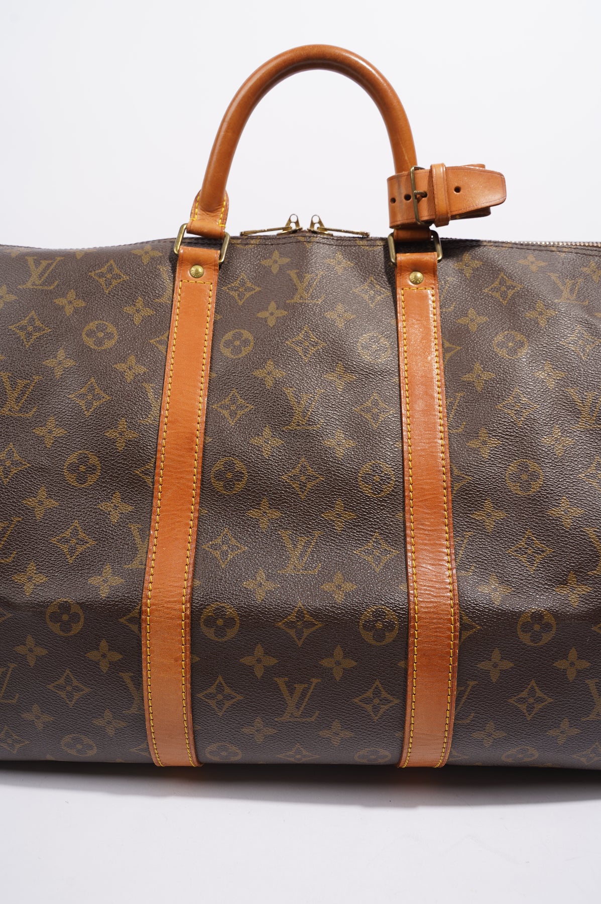 Louis Vuitton Damier Canvas Keepall Bandouliere 55 Bag - Yoogi's